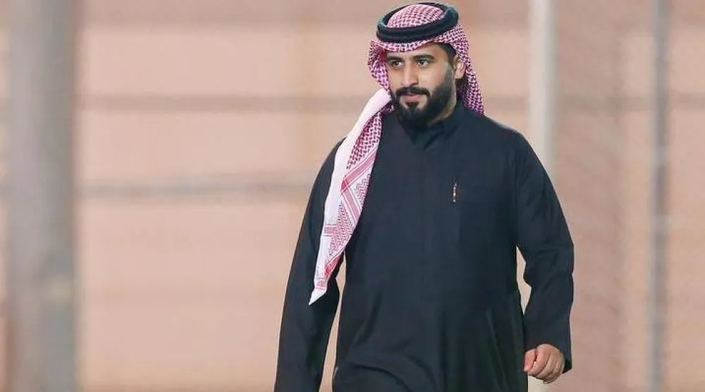 خالد بن مشعط رئيس نادي ضمك (موقع النادي)