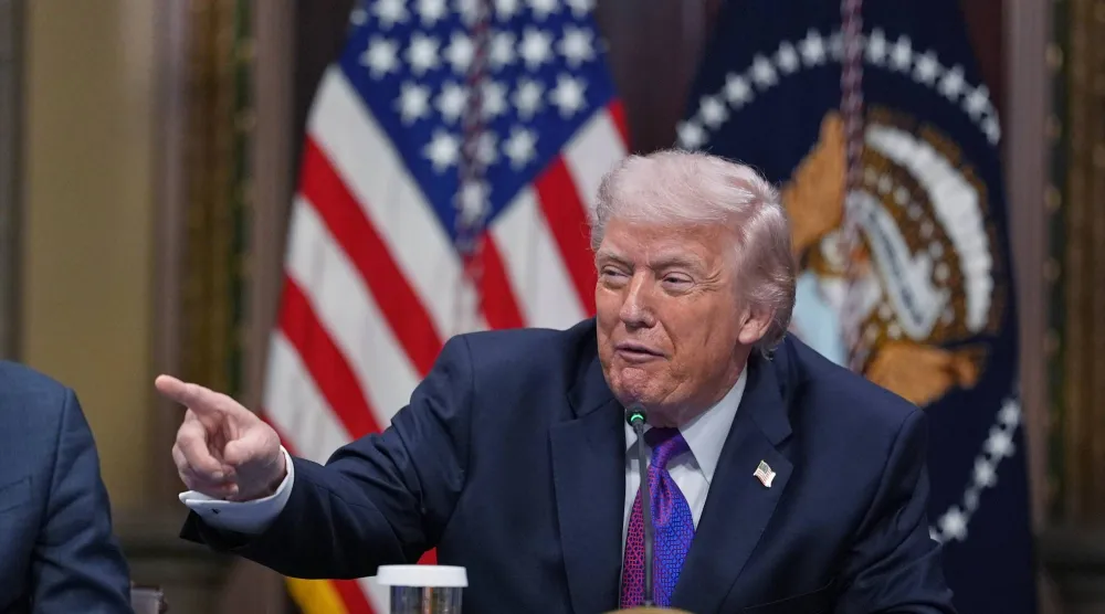 الرئيس الأميركي دونالد ترمب يلقي كلمة خلال فعالية في البيت الأبيض يوم 4 مارس 2026 بالعاصمة واشنطن (أ.ب)