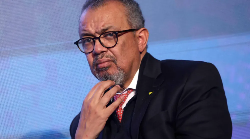 المدير العام لمنظمة الصحة العالمية تيدروس أدهانوم غيبريسوس (أ.ف.ب)