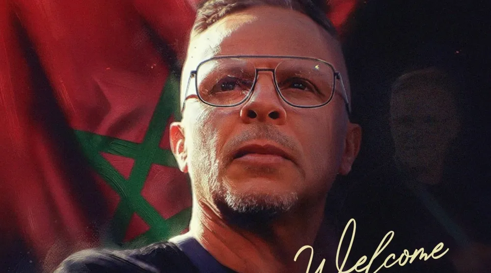 منشور بثه الاتحاد المغربي للمدرب الجديد محمد وهبي (الاتحاد المغربي لكرة القدم)