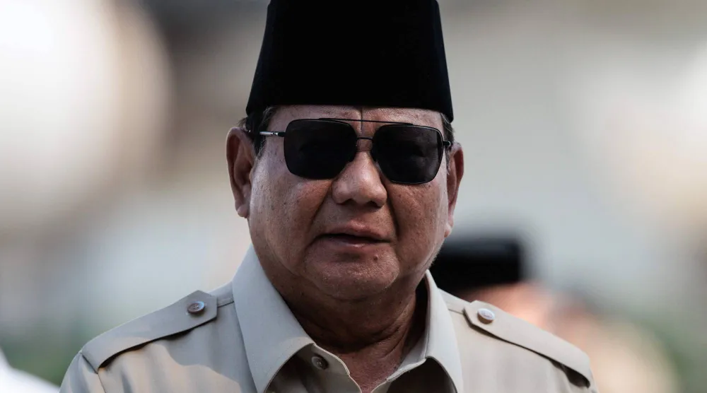 الرئيس الإندونيسي برابو سوبيانتو (أ.ف.ب)