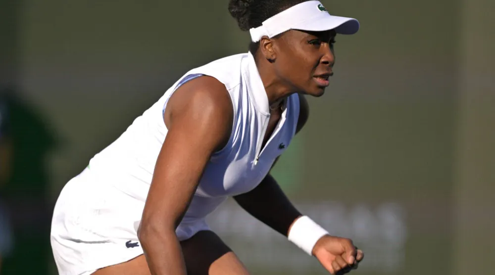 فينوس ويليامز ودّعت «إنديان ويلز» مبكراً (رويترز)