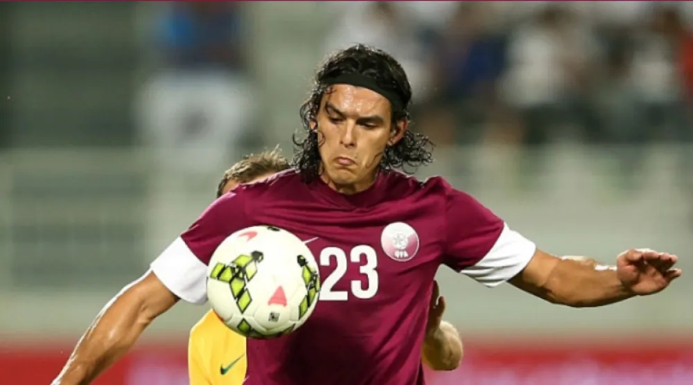 نجم الكرة القطرية سيباستيان سوريا (منتخب قطر)