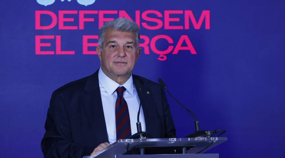 لابورتا ينتقد طريقة فوز ريال مدريد على سيلتا فيغو