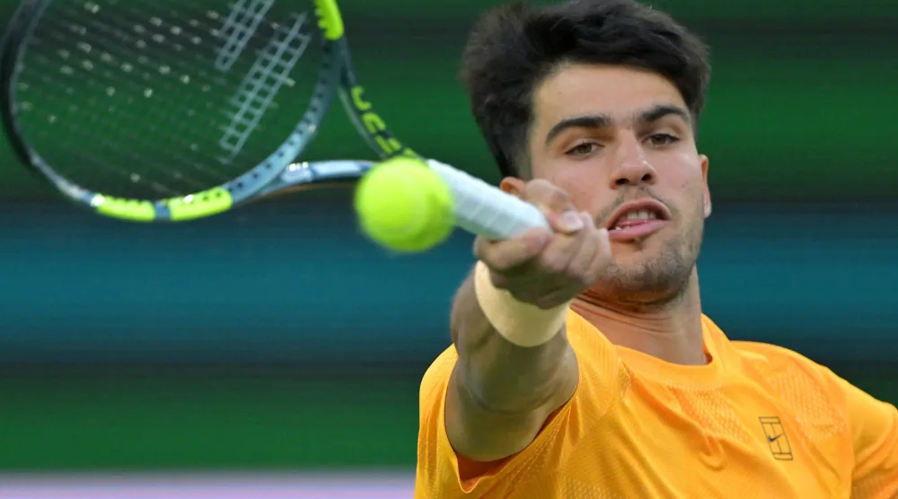 كارلوس ألكاراس (رويترز)