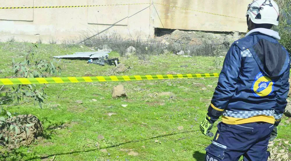 استجابة من فرق الدفاع المدني السوري نحو 3 مواقع لسقوط أجسام حربية بمحافظتي درعا والقنيطرة نتيجة التوتر العسكري في المنطقة (إكس)