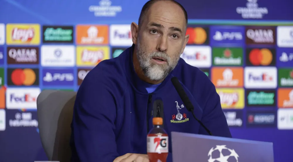 إيغور تيدور المدرب المؤقت لنادي توتنهام الإنجليزي (إ.ب.أ) 