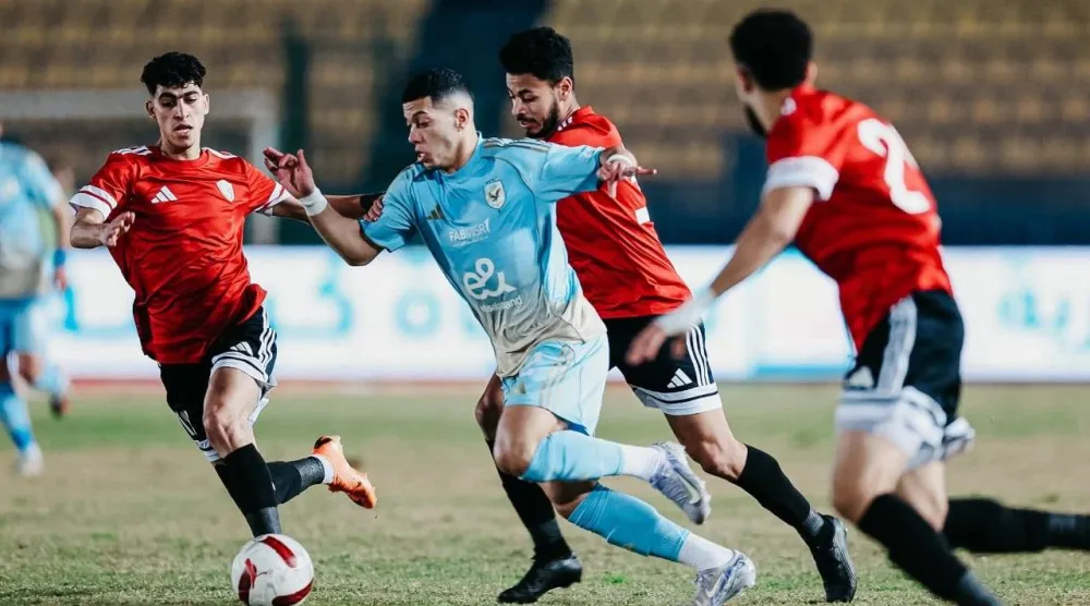 الأهلي خسر أمام طلائع الجيش في استاد الكلية الحربية بالقاهرة (النادي الأهلي)