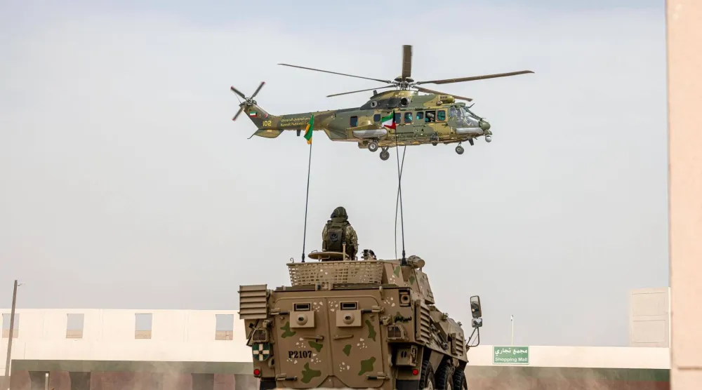 الكويت أكدت أنها على أهبة الاستعداد والجاهزية للتعامل مع أي تهديدات (الحرس الوطني)