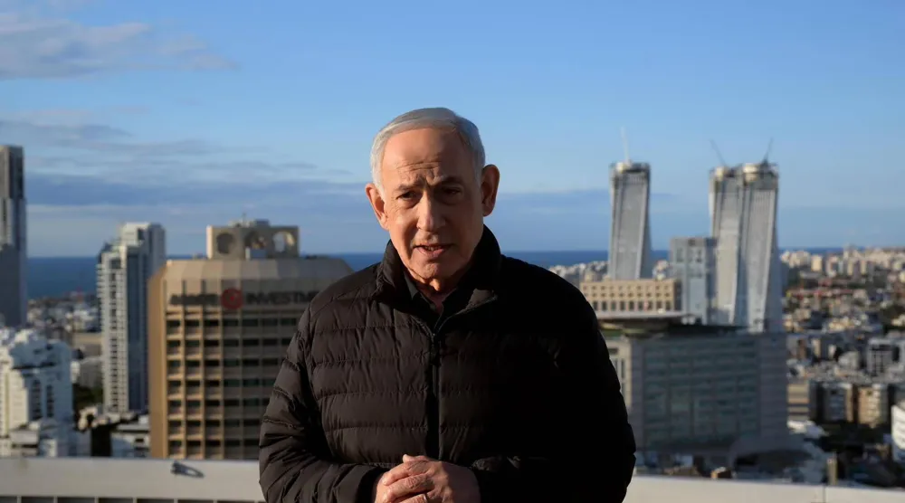 رئيس الوزراء الإسرائيلي بنيامين نتنياهو (إ.ب.أ)