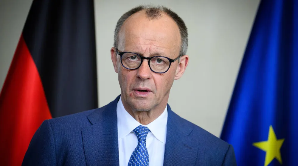 المستشار الألماني ​فريدريش ميرتس (د.ب.أ)