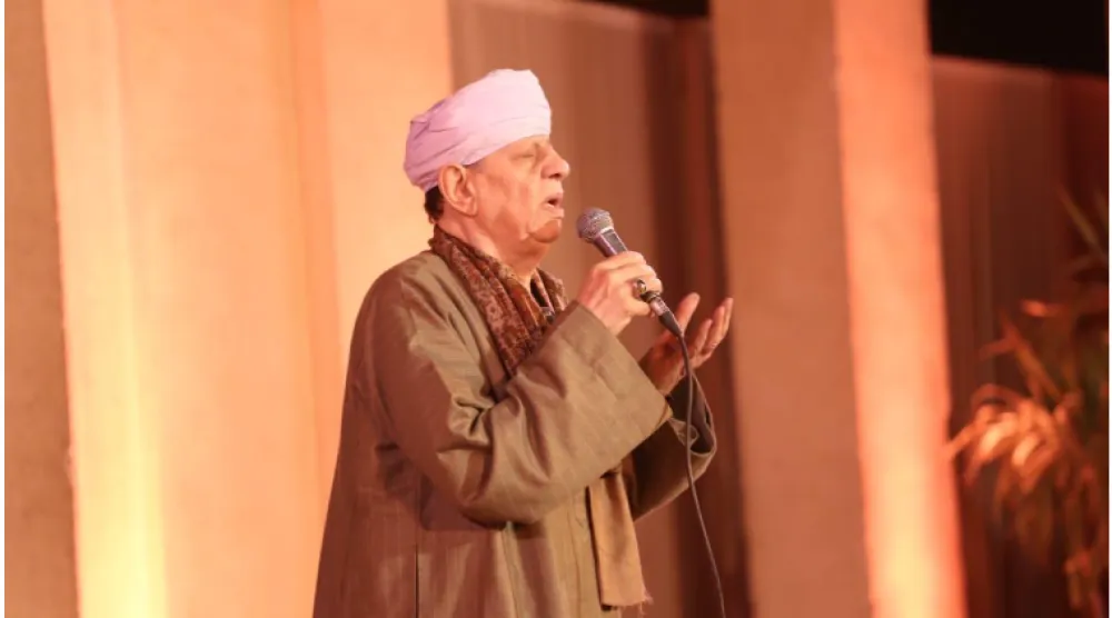 ياسين التهامي خلال الحفل (الأوبرا المصرية)