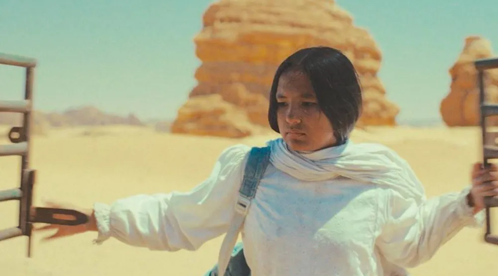 الممثلة لامار فدان في فيلم «هجرة» (الشركة المنتجة)