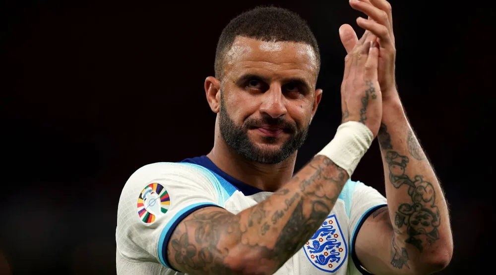 المدافع الإنجليزي المخضرم كايل ووكر (د.ب.أ)