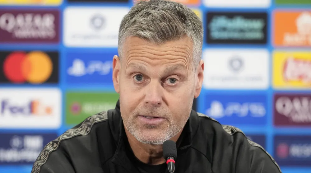 شيتيل كنوتسن مدرب بودو غليمت النرويجي (أ.ب) 