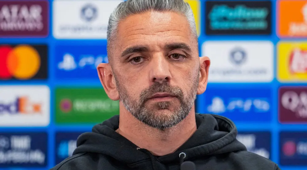 روي بورغيس مدرب سبورتينغ لشبونة البرتغالي (أ.ف.ب)