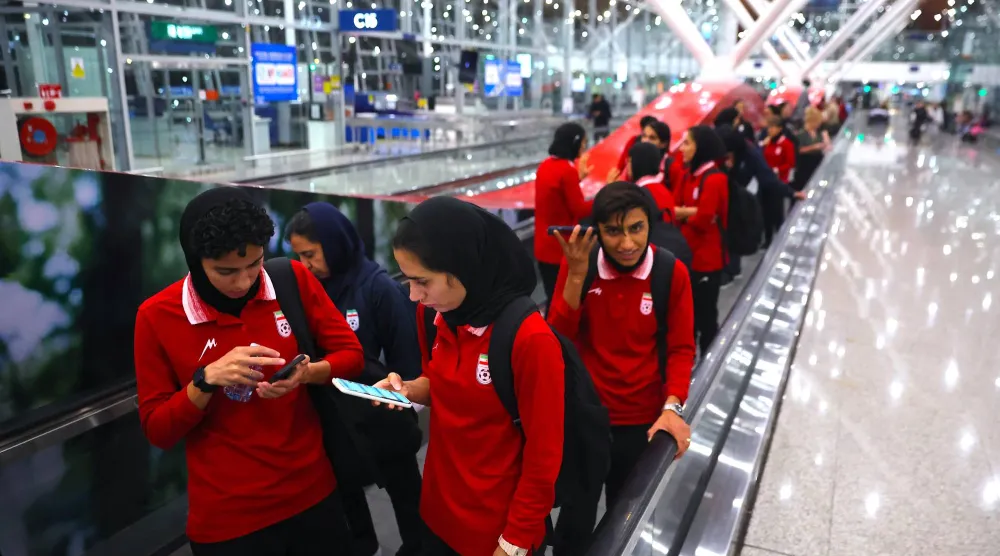 لاعبات إيران حصلن على اللجوء لأستراليا (إ.ب.أ)