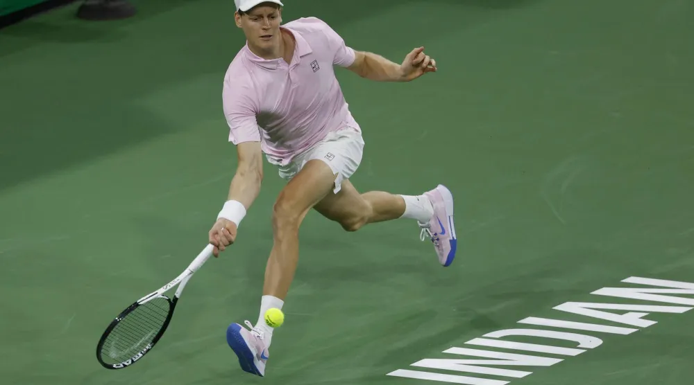 Sinner Edges Into Indian Wells Quarters, Sabalenka Powers Past Osaka