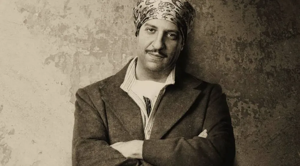 أحمد أمين انجذب لشخصية «النص» (صفحته على فيسبوك)