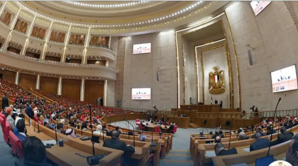 جلسة سابقة لمجلس النواب المصري (المجلس)