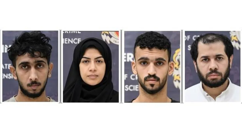 المواطنون المقبوض عليهم لقيامهم بالتخابر مع الحرس الثوري الإيراني (بنا)