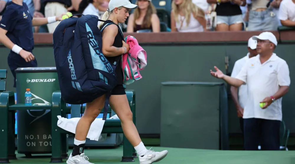 كارتال لم تستطع إكمال المواجهة (أ.ف.ب)