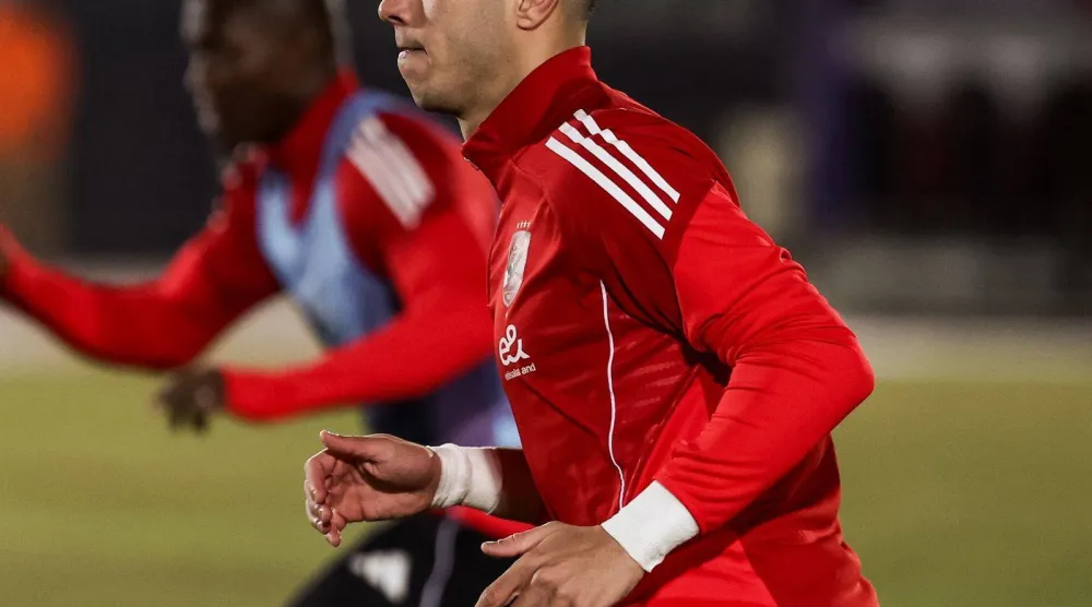 من الحصص التدريبية الأخيرة لنادي الأهلي استعداداً لمواجهة الترجي (نادي الأهلي المصري)