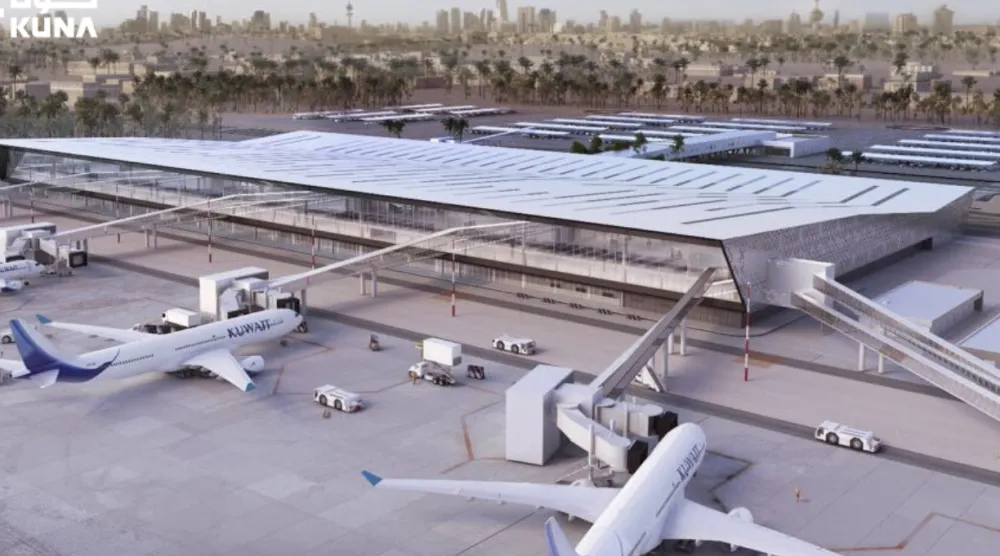 استهداف مطار الكويت بمسيَّرات عدّة (كونا)