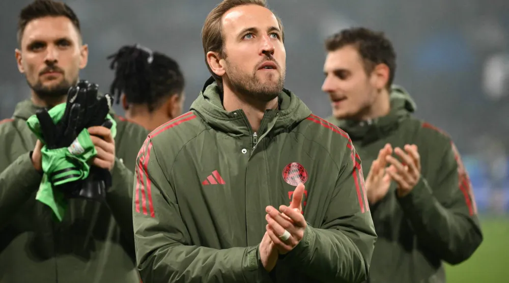 هاري كين نجم بايرن ميونيخ العائد (أ.ف.ب)