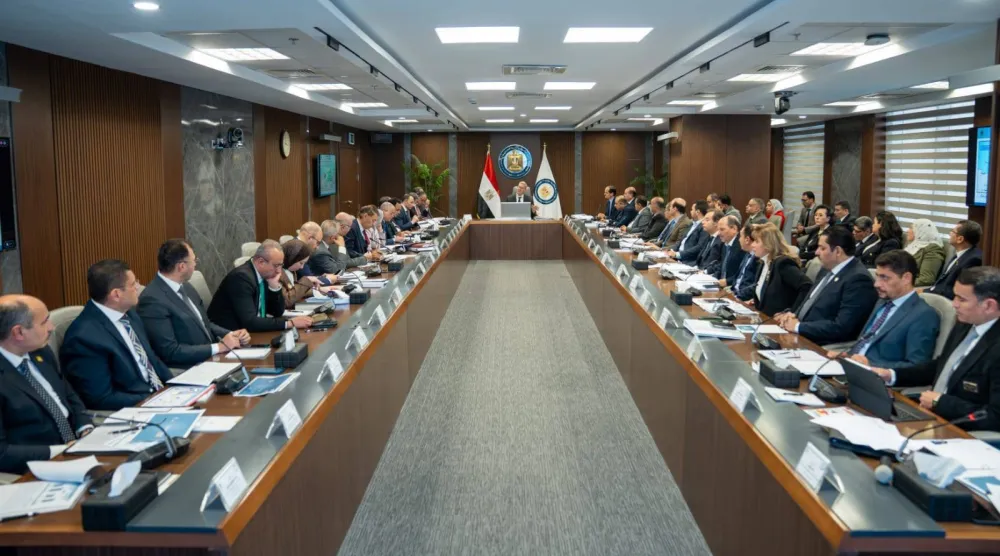 وزير البترول المصري خلال الجمعية العامة للشركة المصرية القابضة للغازات الطبيعية «إيجاس» الجمعة (مجلس الوزراء المصري)