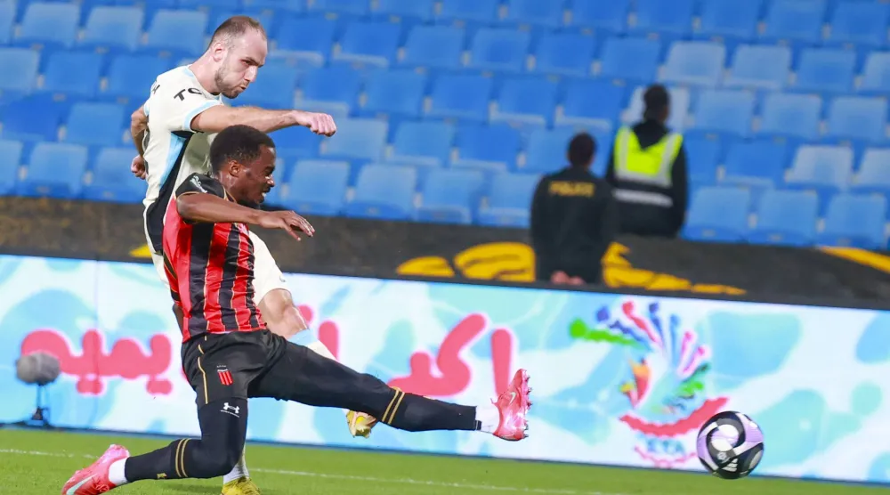 من مواجهة الرياض والاتحاد في الرياض (تصوير: سعد الدوسري)