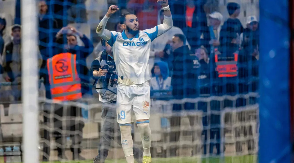 جويري محتفلا بالهدف (أ.ف.ب)