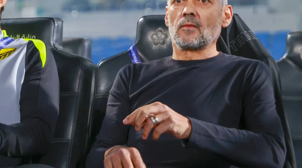 البرتغالي سيرجيو كونسيساو، مدرب فريق الاتحاد (تصوير: سعد الدوسري) 