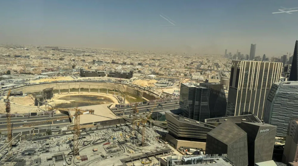 مركز الملك عبدالله المالي في الرياض (الشرق الأوسط)