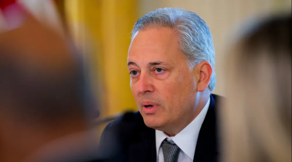 ديفيد ​ساكس مستشار البيت الأبيض لشؤون العملات المشفرة والذكاء الاصطناعي (رويترز)