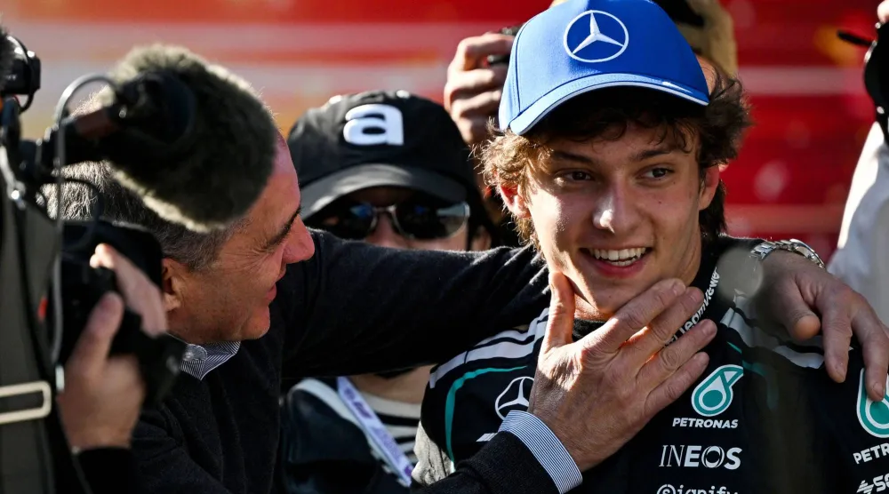 الإيطالي كيمي أنتونيلي ينطلق أولاً في شنغهاي (أ.ف.ب)