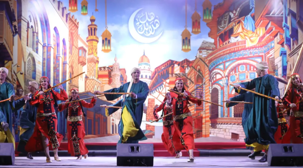 عروض متنوعة قدمتها فرقة رضا (وزارة الثقافة المصرية)