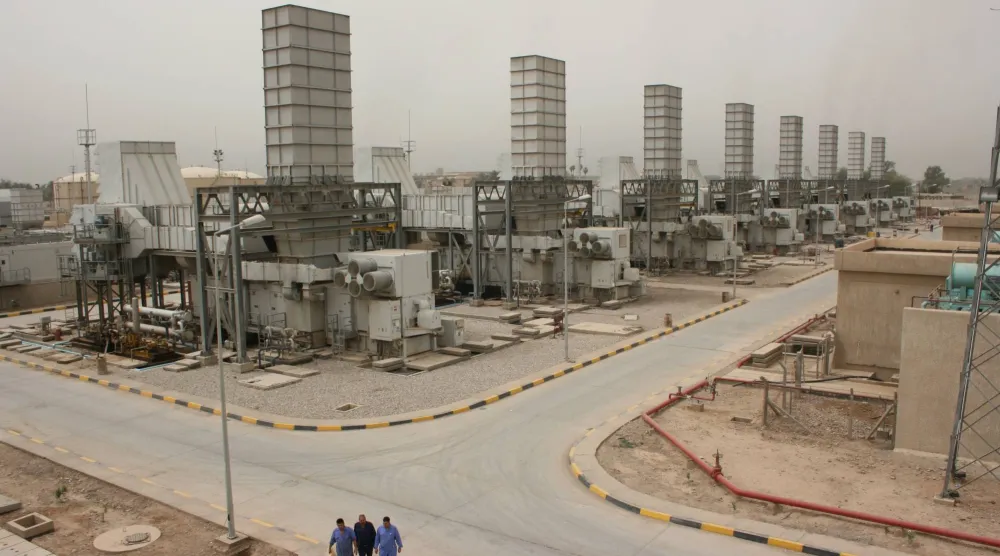 محطة كهرباء جنوب بغداد الغازية الأولى (وزارة الكهرباء العراقية)