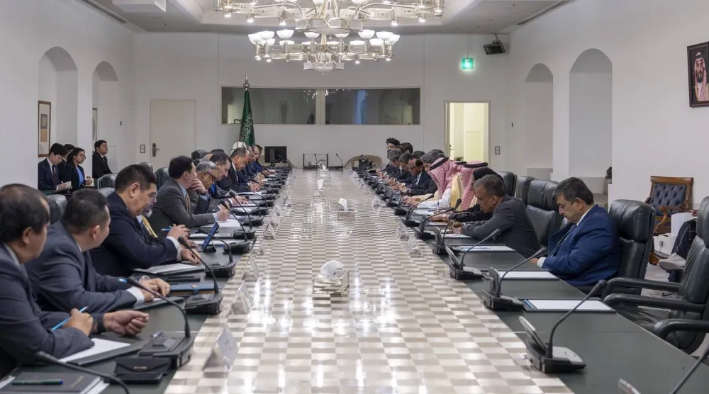 جرى خلال الاجتماع إيضاح موقف السعودية تجاه الأحداث الجارية وتطوراتها (الخارجية السعودية)