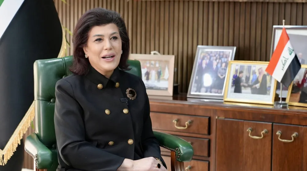 السفيرة العراقية لدى السعودية صفية طالب السهيل (الشرق الأوسط)