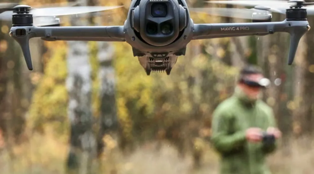 نظام الهجوم بالطائرات المسيّرة انتشر على نطاق واسع بين الوحدات العسكرية الأوكرانية (إ.ب.أ)