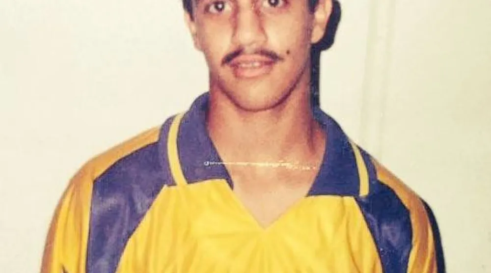 البيشي في بداياته مع النصر (حساب اللاعب في منصة إكس) 