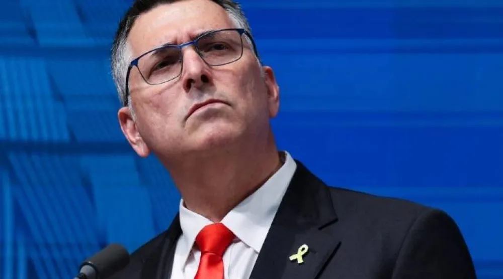 وزير الخارجية الإسرائيلي جدعون ساعر (رويترز)