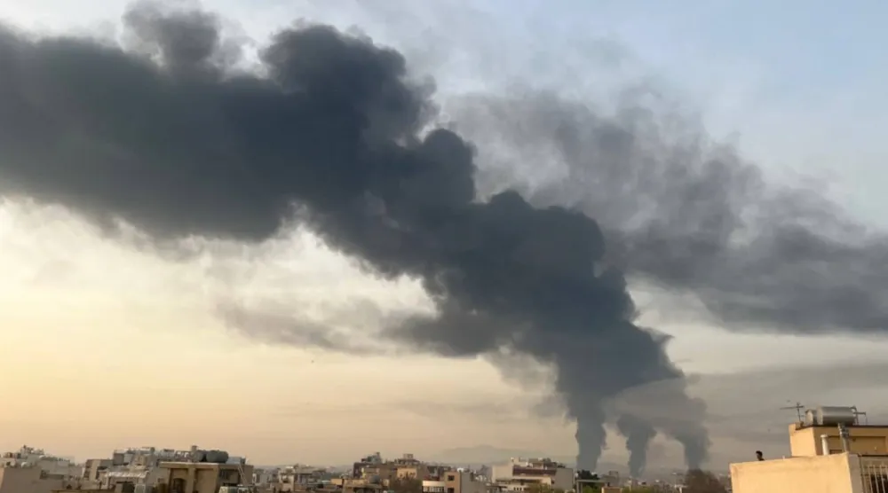 غارة جوية على أصفهان صباح الأحد (شبكات التواصل)