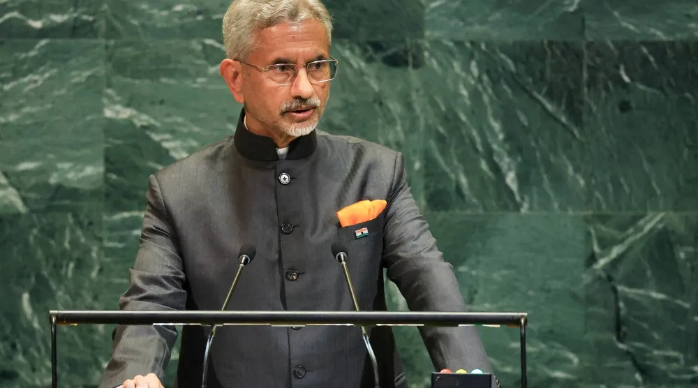 ‌وزير الخارجية الهندي سوبرامانيام جيشينكار (رويترز)