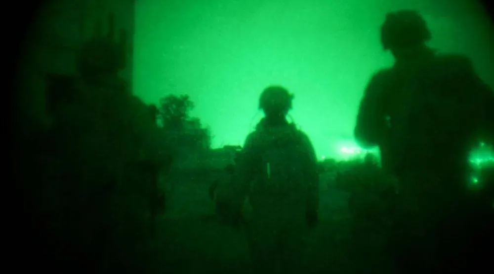 صورة نشرها الجيش الإسرائيلي لعمليات برية بجنوب لبنان (المتحدث باسم الجيش)