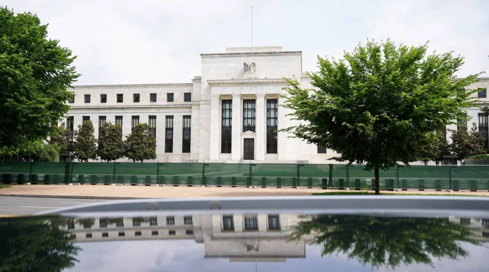 مبنى «الاحتياطي الفيدرالي» (رويترز)