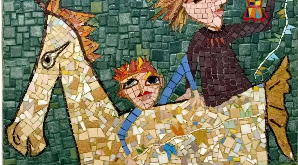 طقوس رمضان والفوانيس في لوحات المعرض (الشرق الأوسط)