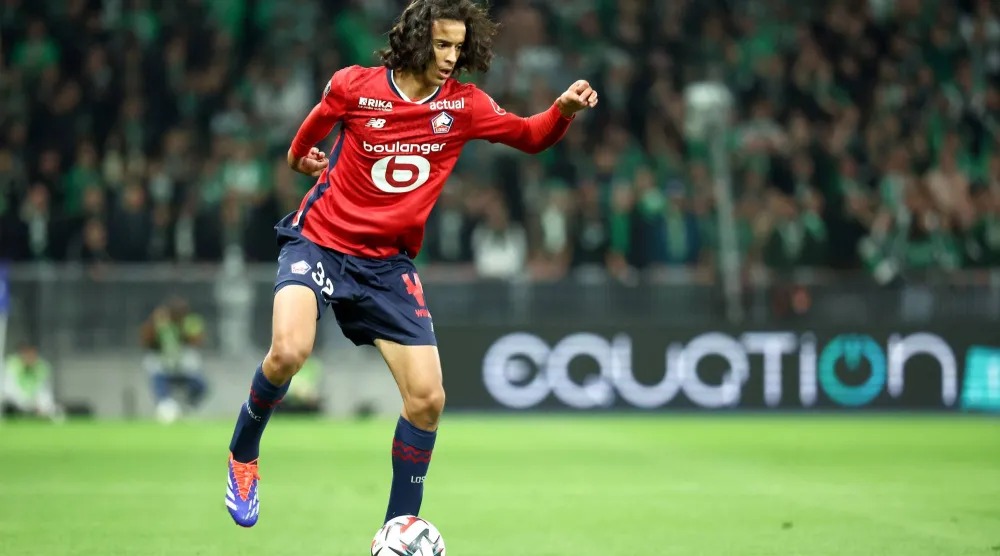 أيوب بوعدي لاعب نادي ليل (الدوري الفرنسي)