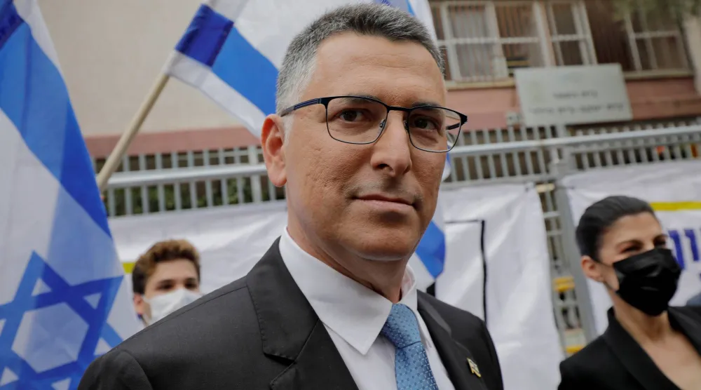 وزير الخارجية الإسرائيلي جدعون ساعر (رويترز)